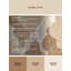 Tapis marocain doux à motif de peluches et de textures douces d'inspiration mondiale - reliure beige-32242707