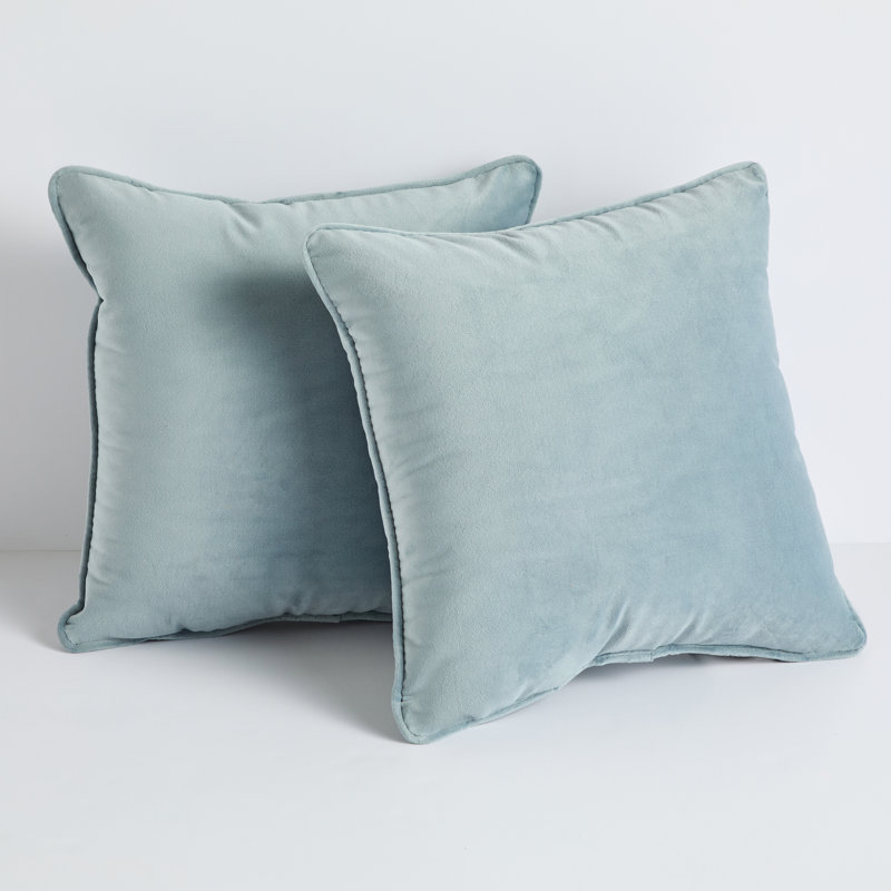 Ensemble de 2 coussins d'intérieur avec cordon Sorra Home, Bleu