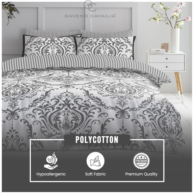  Bedding, Charcoal, Double