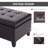 Hillcrest Faux Leather Upholstered Storage Bench-26077105