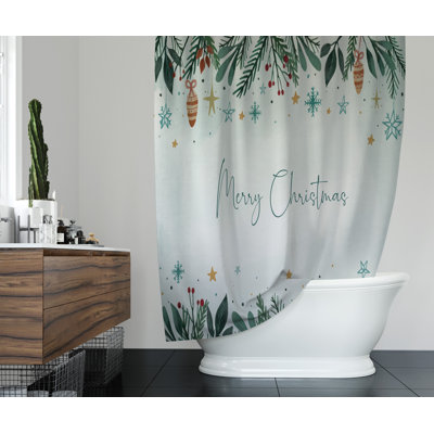 Rideau de douche simple