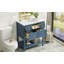 Ensemble de meuble-lavabo simple 30 po avec 5 tiroirs, ensemble de meuble-lavabo autoportant avec cadre en bois massif 30 po-497825096