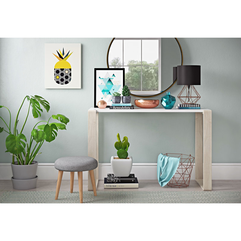 Shetland Vanity Stool, Grey