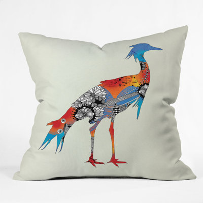 Bird Throw Pillow