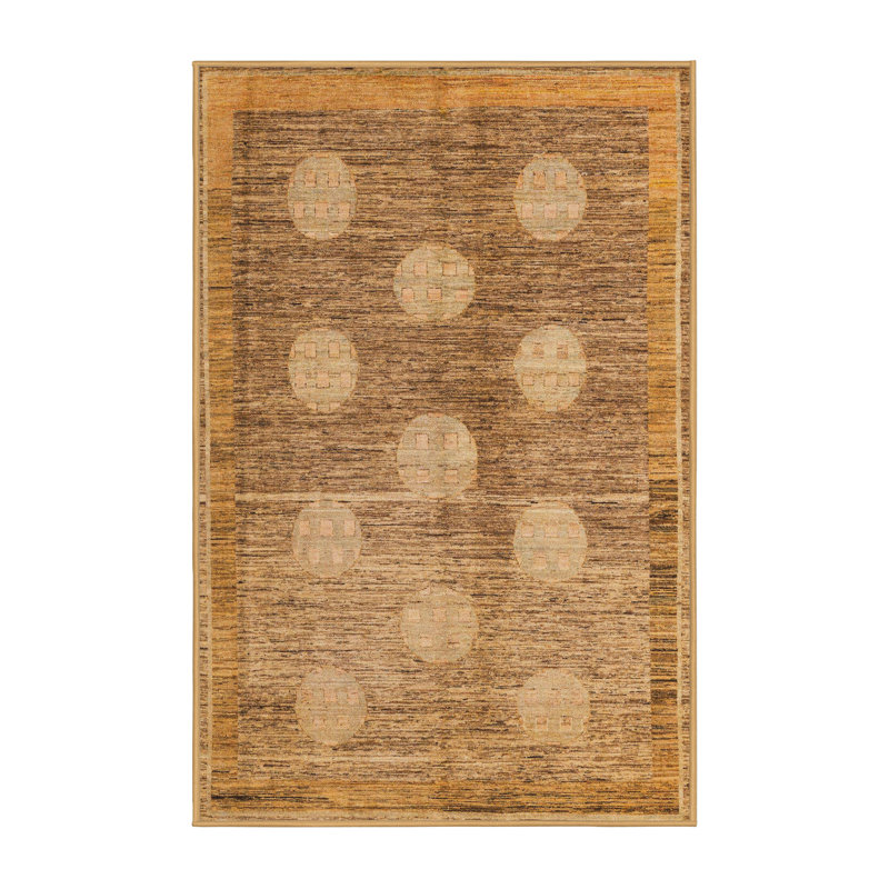 Abstract Indoor Rug, Rectangle 2' x 4'
