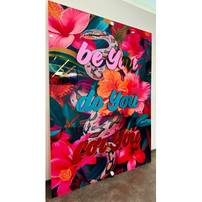 Art mural «Be you Do For Quote»