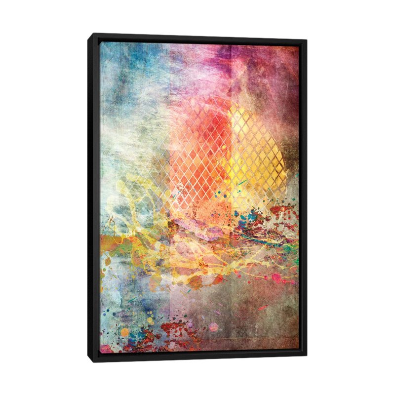 "au-delà du soleil" , impression sur toile tendue, H 60 po x l 40po x P 1,5 po, Toile avec cadre noir