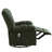 Green Fabric Swivel Manual Recliner With Massage And USB Port-1070338450