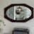 Octagon Solid wood Wall Mirror
