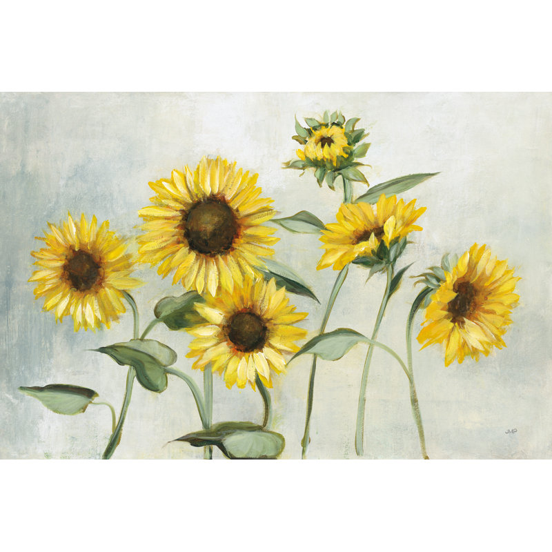 Sunny Day Crop by Julia Purinton - Wrapped Canvas Painting, 51cm H x 76cm W x 3.8cm D