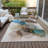 Kaysin Abstract Indoor / Outdoor Rug-336498112