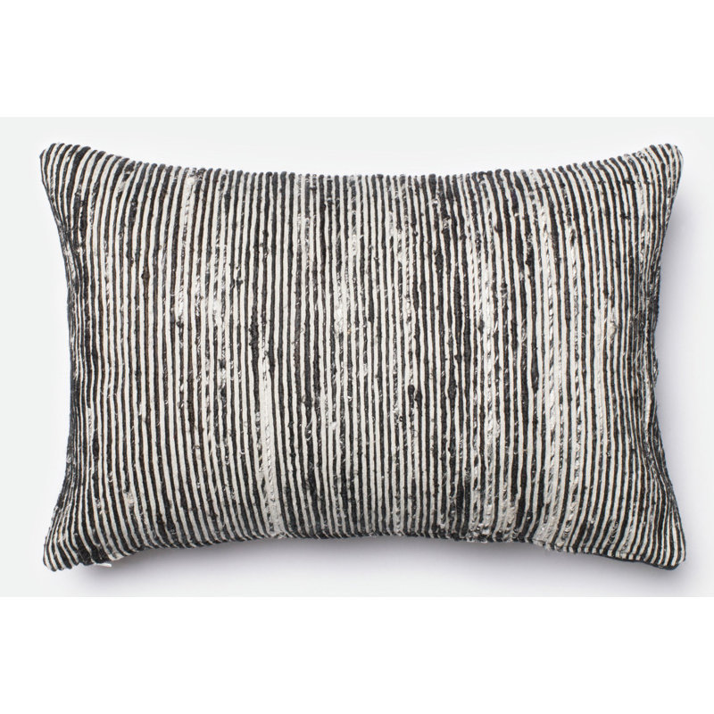 Hippocrates Lumbar Pillow, Black/Multi, Pillow Cover Only - No Insert