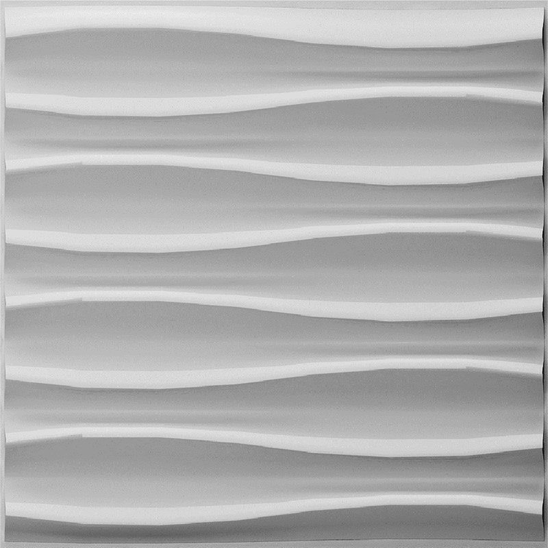 Sevier 50.04cm x 50.04cm Wood Tile in White