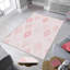 Élégant tapis tissé, 1% polyester, d'une hauteur de poils de 0,3 po | Pois antibactérien, feutre en PVC antidérapant, lavable à la machine | Impression numérique 3D, durable et facile à entretenir - parfaite pour n'importe quelle pièce-1131523745