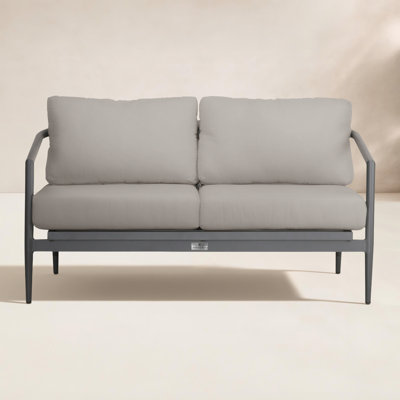 Delaine 57" Sunbrella® Patio Loveseat