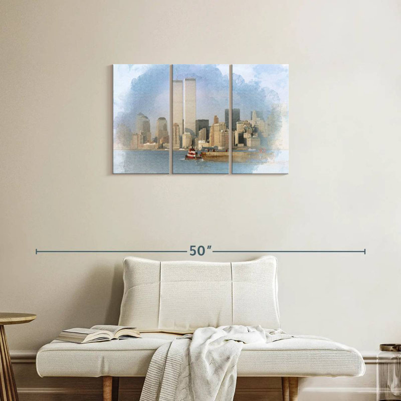 Le World Trade Center, H 20 po x l 33 po