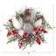 Holiday Lighted Forest Berry Candelabrum