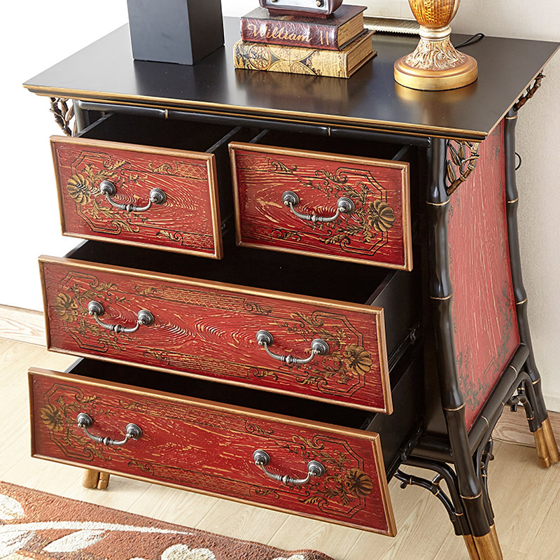 Commode d'appoint moderne et rétro