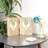 Nicola Spring - Rustic Hearts Folding 2 Photo Frames - 4 x 6" - Natural
