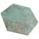 Zinc Hex 10" x 11" Porcelain Wall and Floor Tile