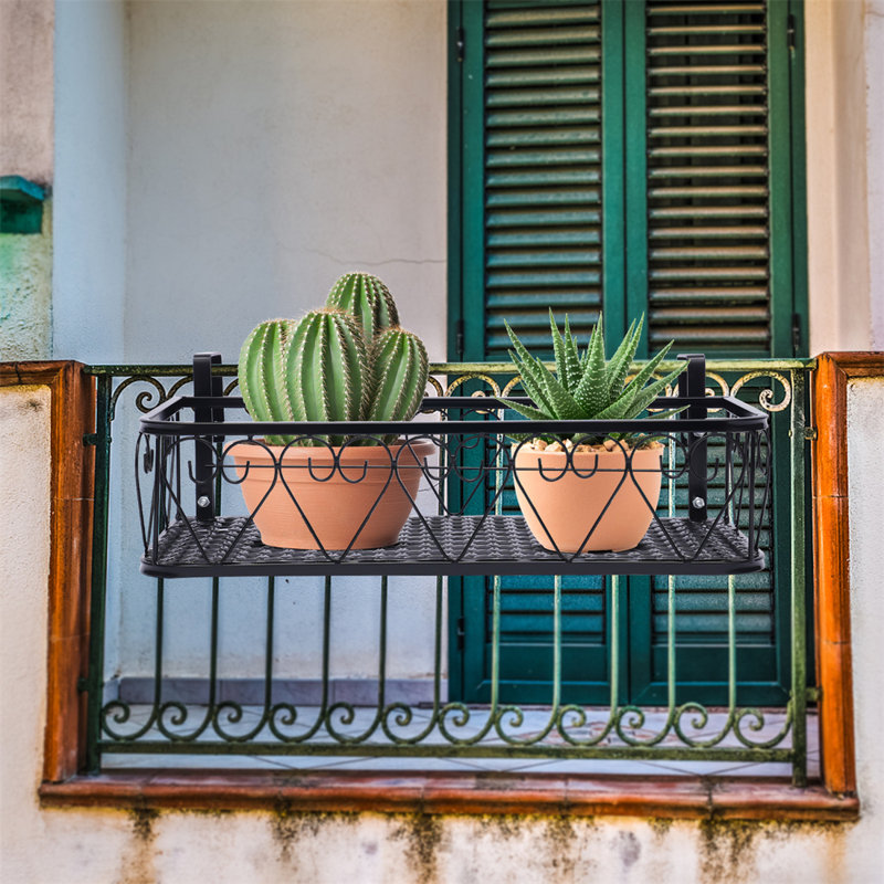 Metal Railing Planter