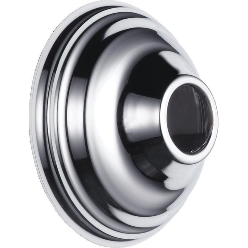 Victorian Arm Flange Shower Faucet, Chrome