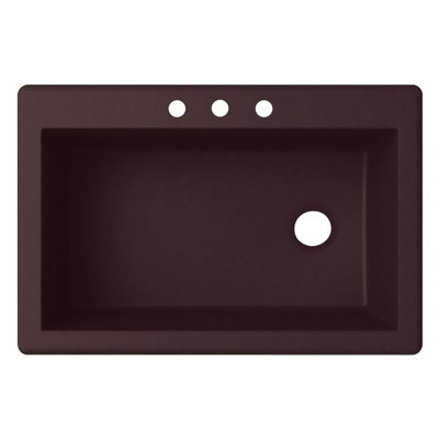 33'' L Single Bowl Quartz Kitchen Sink