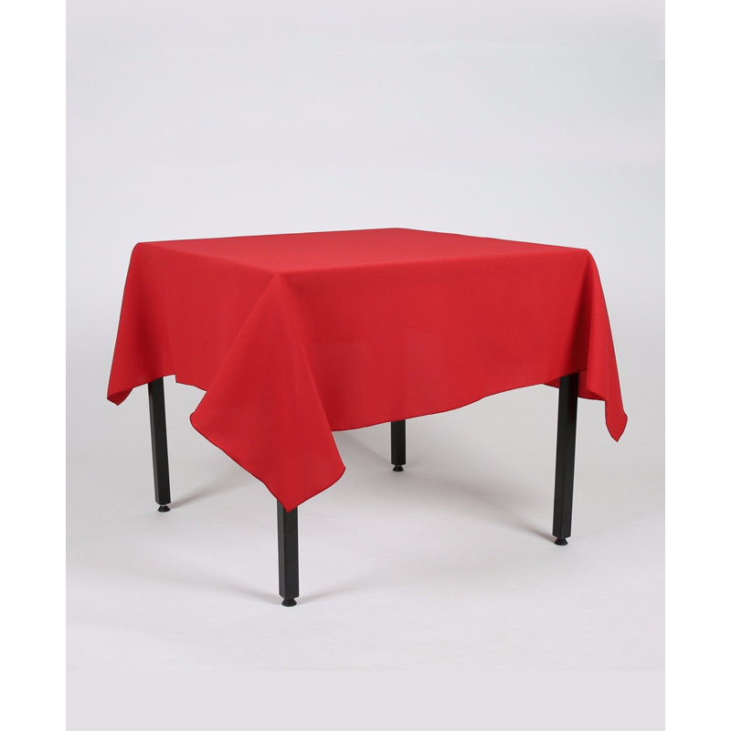 Hot Pink Rectangle Tablecloth 55" x 108" (139cm x 274cm), Red, 106cm W x 357cm L