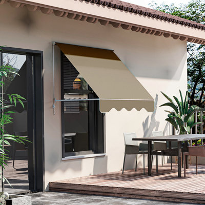 Auvent de patio rétractable polyvalent pour les espaces extérieurs, améliorant le confort et la protection.