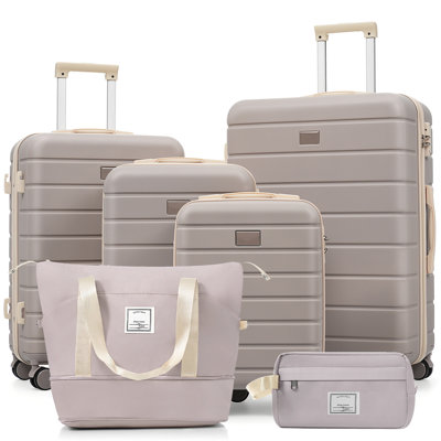 Travelpro Max 6-Piece Hardside Luggage Set With Tsa Lock, 16/20/24/28 Inch Spinner Suitcase Set With Expandable Travel Duffel Bag & Waterproof Toiletry Kit, Adjustable Handle