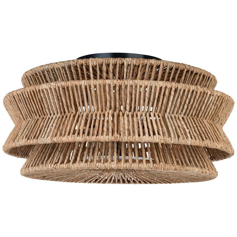 Antigua 3 - Light Flush Mount, 10" H x 23" W x 23" D
