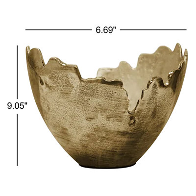 Aluminum Decorative Bowl 1