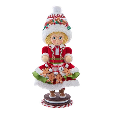 Casse-noisette en bois Kurt Adler, madame Claus Gingerbread, 13 po