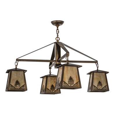 Rustic Lodge 4 - Light Chandelier