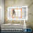 Martrez Frameless LED Lighted Bathroom / Vanity Mirror with Brightness Adjustable, Memory Function, Anti-fog-1253607496