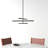 Jamir 6 - Light Dimmable Sputnik Modern Linear Chandelier-69559464