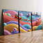 3 Piece Wrapped Canvas Print
