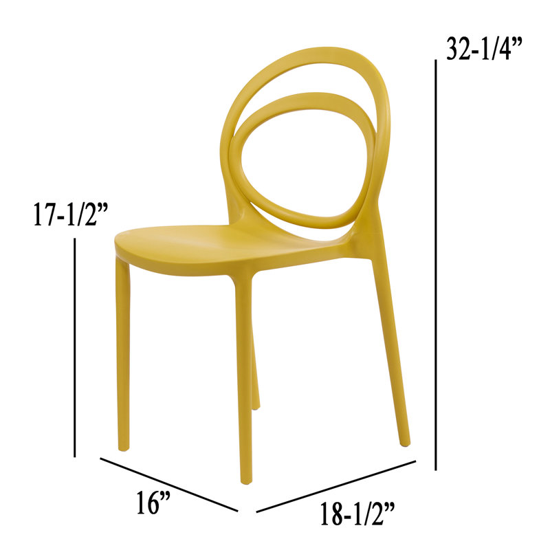 Chaise d'appoint Kendrah, Gingembre
