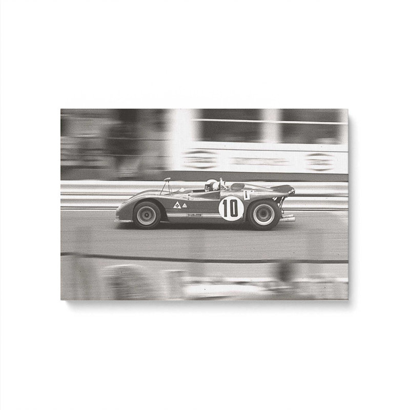 Speedline Racer, reproduction sur toile, H 12 po x l 18 po, Toile tendue