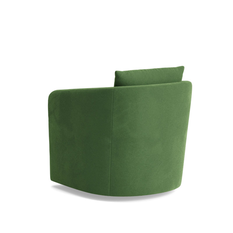 Astrid Swivel Chair, Performance Velvet - Ivy