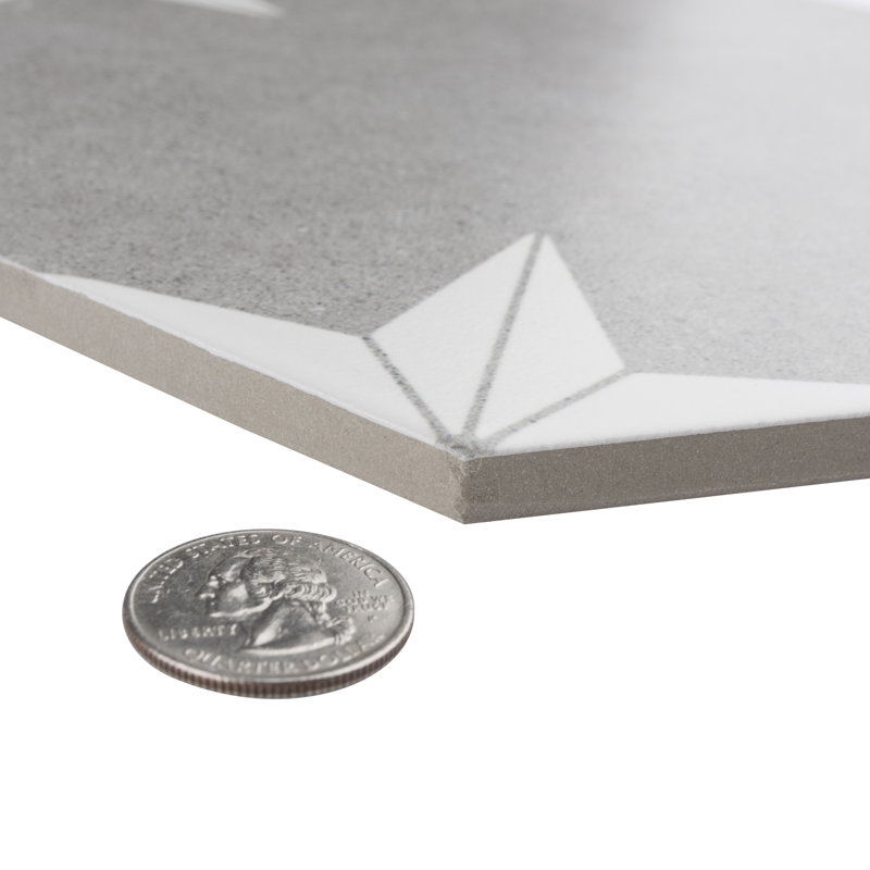 Merola Tile Stella Hex 9