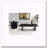 Caroline Black Rectangular Engineered Laminate Coffee Table