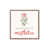 Cadre simple rose poudre, bois massif n'est pas disponible