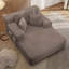 Méridienne avec 3 coussins, canapé-lit convertible avec poche de rangement-572582180
