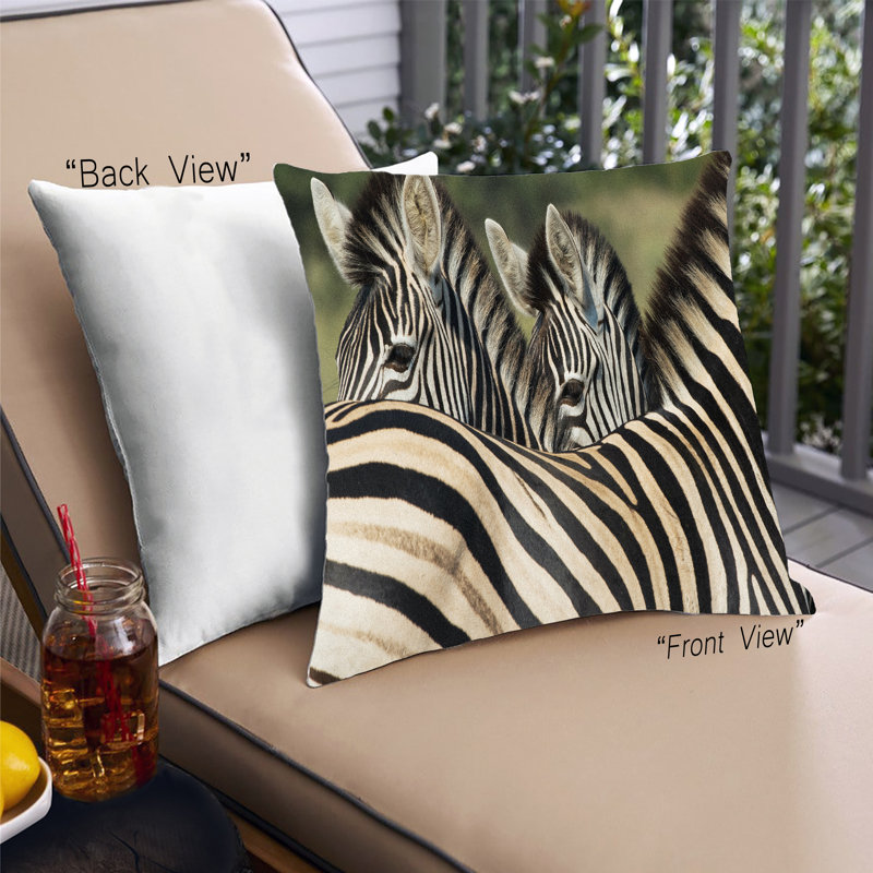 Coussin 11 animaux, Microsuède