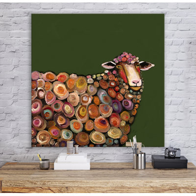 Lamb by Eli Halpin - Wrapped Canvas Print