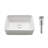 Ceramic Rectangular Vessel Bathroom Sink-31551849