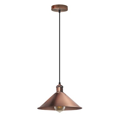 Columbus 1 - Light Copper Pendant