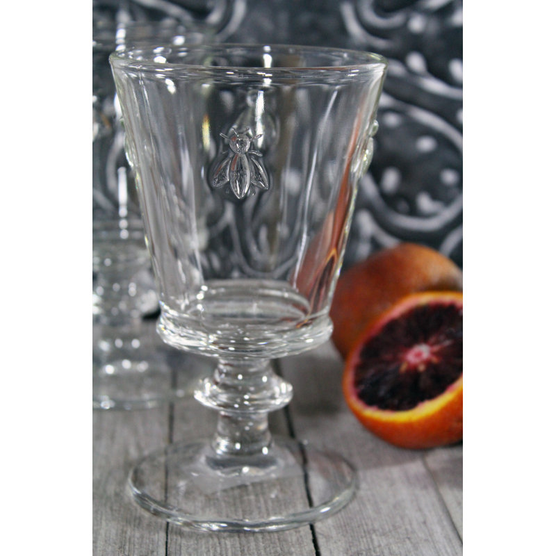 La Rochere Napoleon Bee Large Wine Glass, 12 oz, Clear