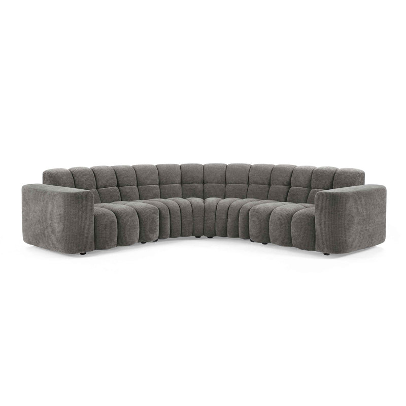 Canapé modulaire JoyS, Gris chenille